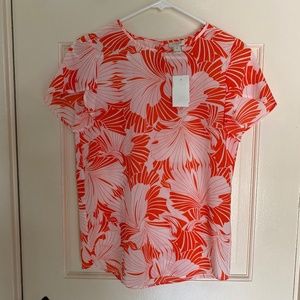 NEW J. Crew Factory Short Sleeved Blouse